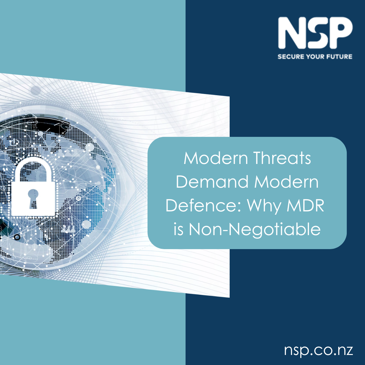 Modern Threats Demand Modern Defence: Why MDR ​is Non-Negotiable